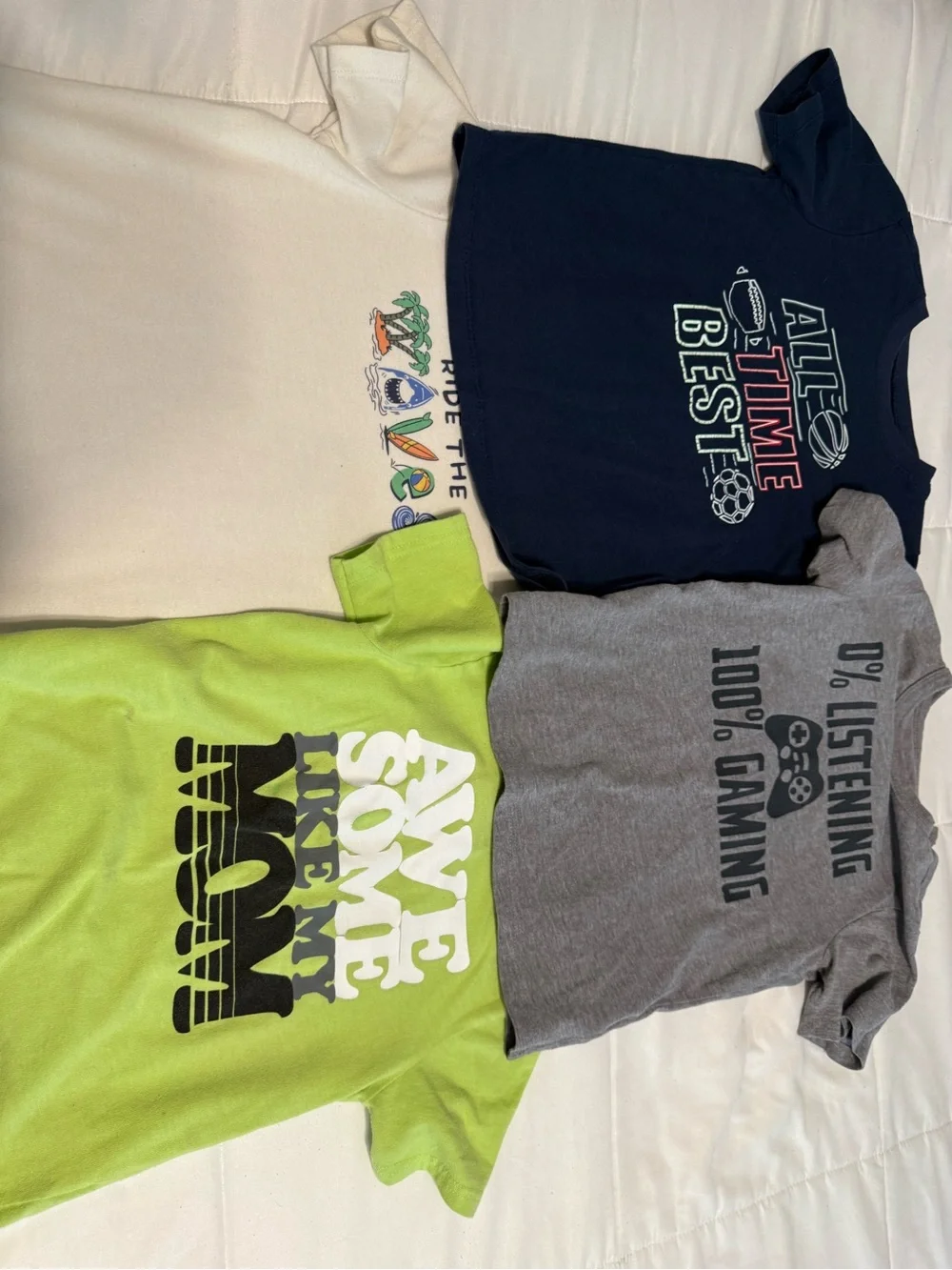 Boys 4-5T shorts and shirts lot